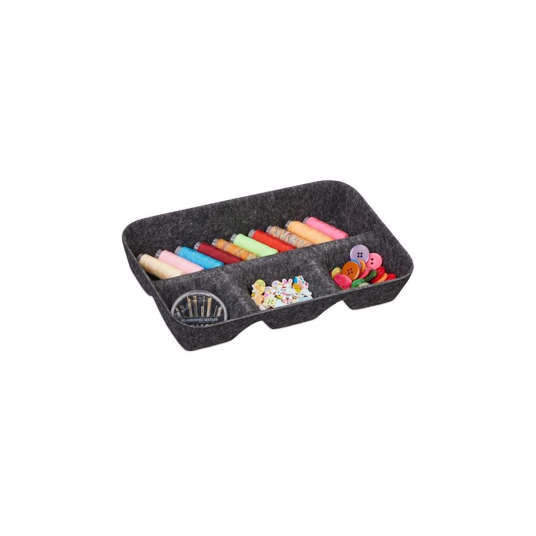 Lådavdelare av filt | Elektronik - Tillbehör Mobil & Surfplatta - Mobiltillbehör - Mobilkablar - Tillbehör | Pryloteket