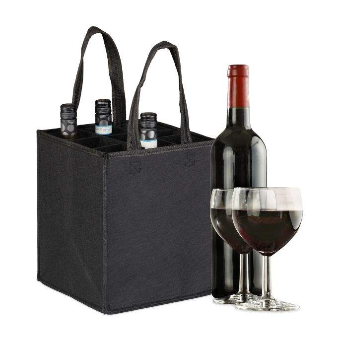 Flaskepose til 9 flasker Filt