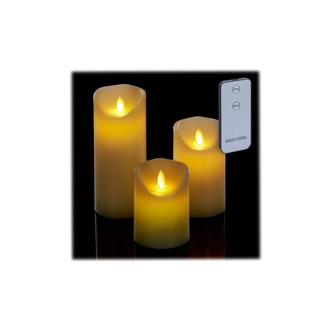 LED-ljusset om 3 med fjärrkontroll | Hem & Hobby - Husdjur | Pryloteket