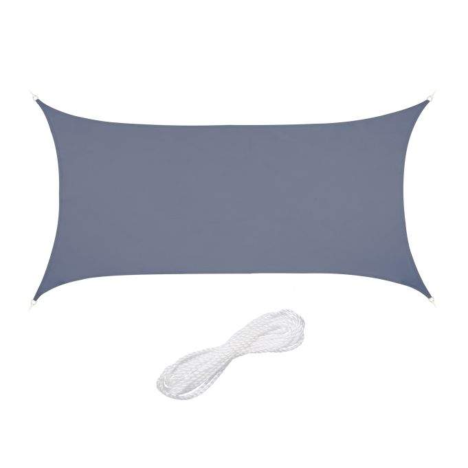 Rektangulært fortelt i polyester