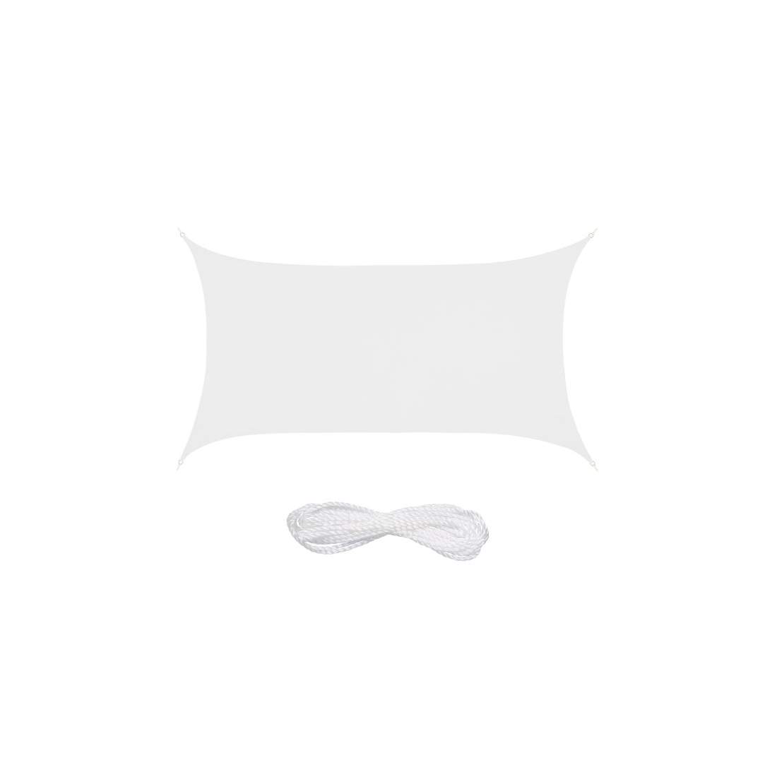 Rektangulär markis i polyester | Hem & Hobby - Hem & Hushåll - Balkong | Pryloteket