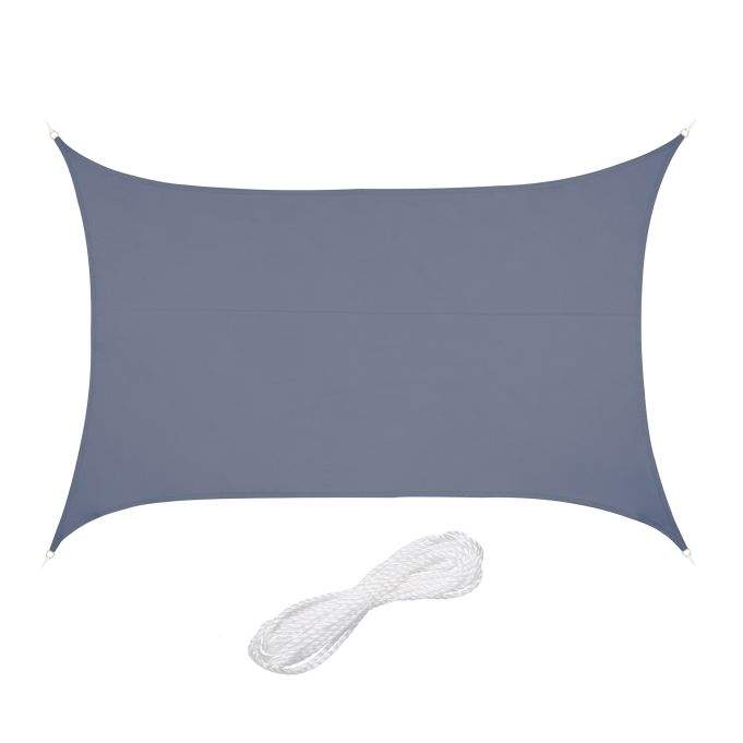 Rektangulært fortelt i polyester