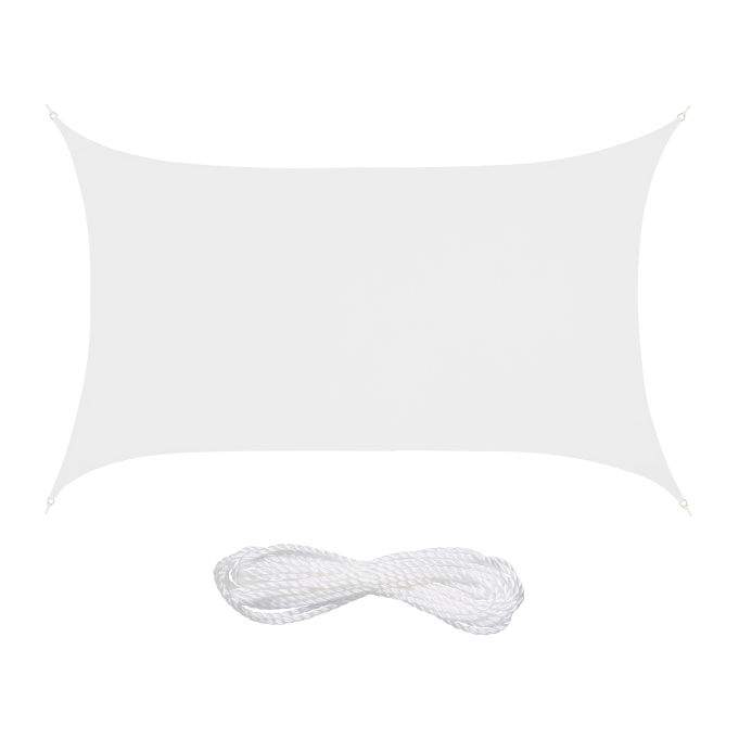 Rektangulært fortelt i polyester