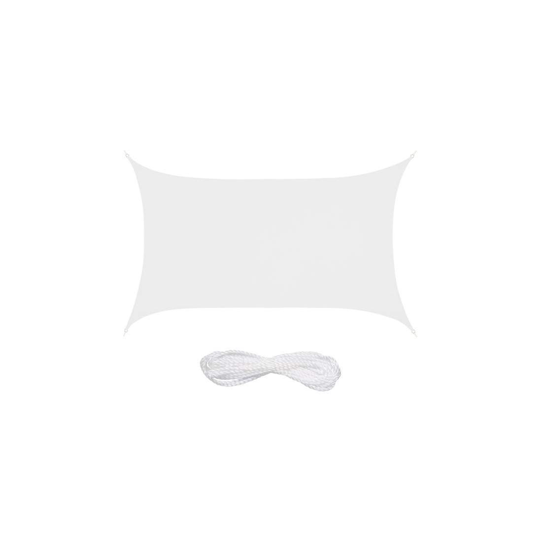 Rektangulär markis i polyester | Hem & Hobby - Hem & Hushåll - Balkong | Pryloteket