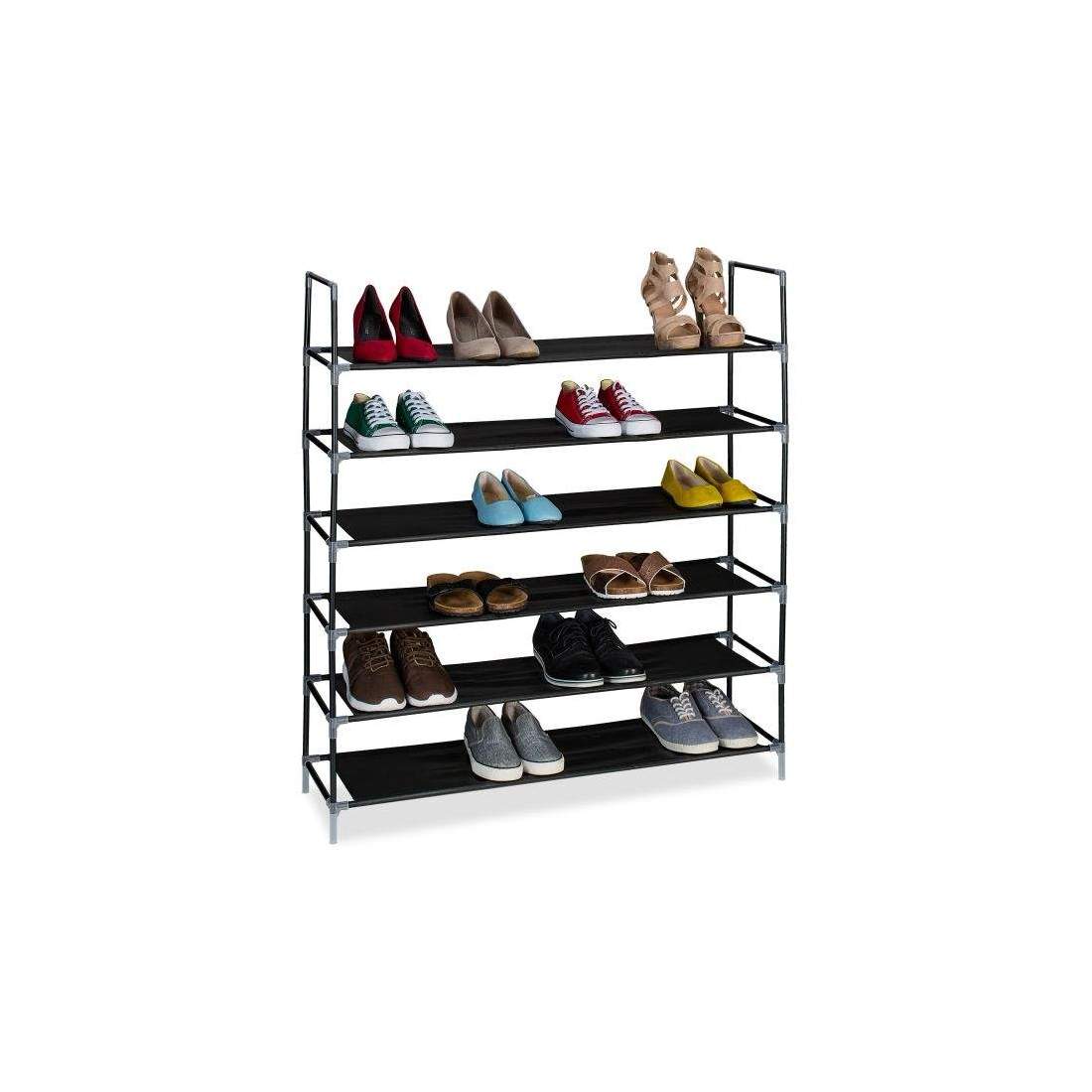 Skohylla med tygnivåer 1 m | Hem & Hobby - Hem & Hushåll - Sovrum | Pryloteket