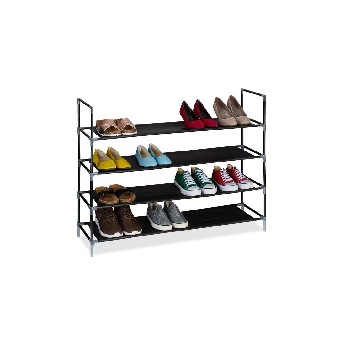 Skohylla med tygnivåer 1 m | Hem & Hobby - Hem & Hushåll - Sovrum | Pryloteket