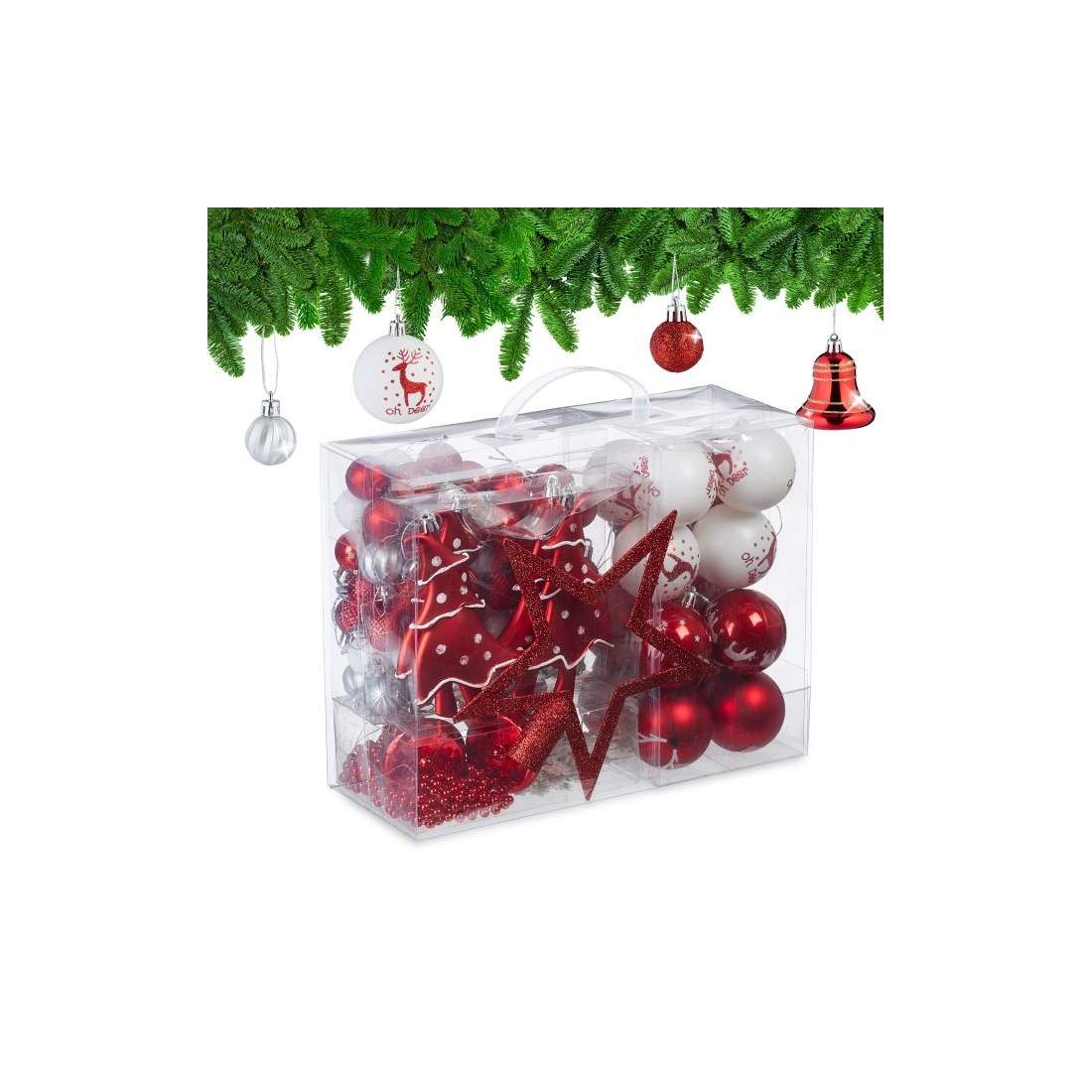 Julgranskulor i set om 103 st | Hem & Hobby - Husdjur | Pryloteket