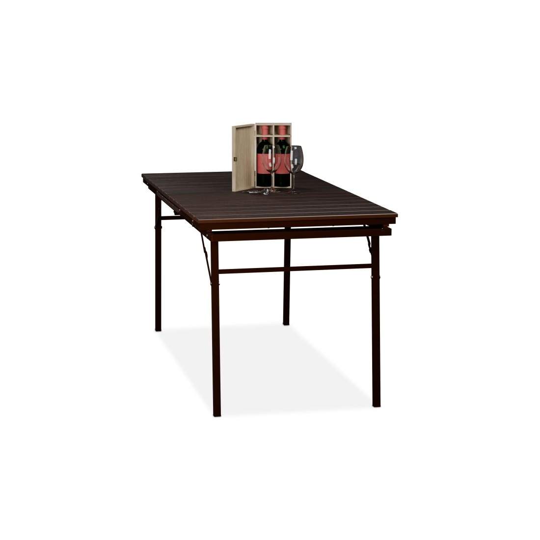 Fällbart utdragbart trädgårdsbord | Hem & Hobby - Hem & Hushåll - Trädgårdsartiklar - Trädgårdsbord | Pryloteket