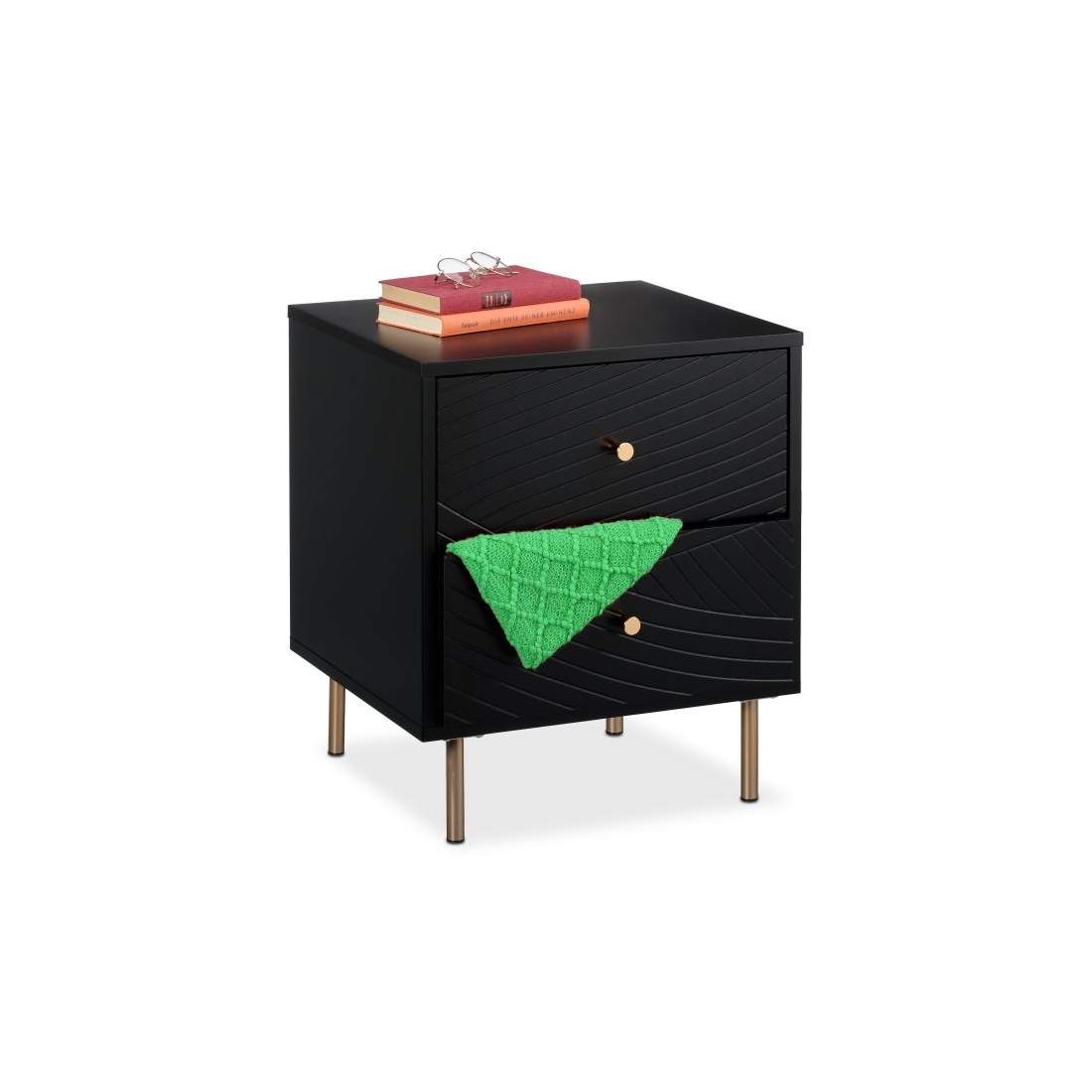 Sängskåp med 2 lådor | Hem & Hobby - Hem & Hushåll - Sovrum | Pryloteket