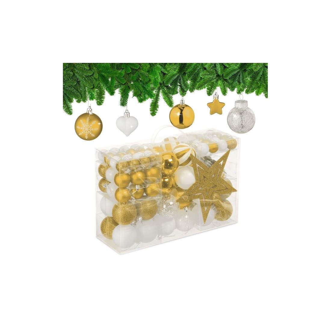 Julgranskulor i set om 101 st | Hem & Hobby - Husdjur | Pryloteket