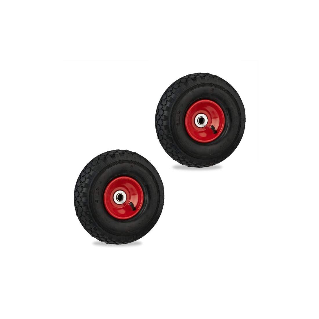 Påslastarhjul 2-pack med pneumatiska däck | Hem & Hobby - Hem & Hushåll - Trädgårdsartiklar - Skottkärror | Pryloteket