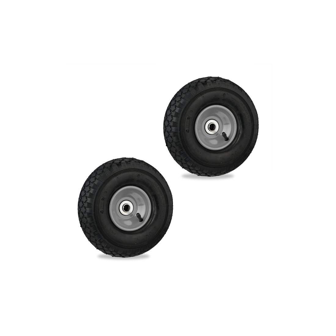 Påslastarhjul 2-pack med pneumatiska däck | Hem & Hobby - Hem & Hushåll - Trädgårdsartiklar - Skottkärror | Pryloteket