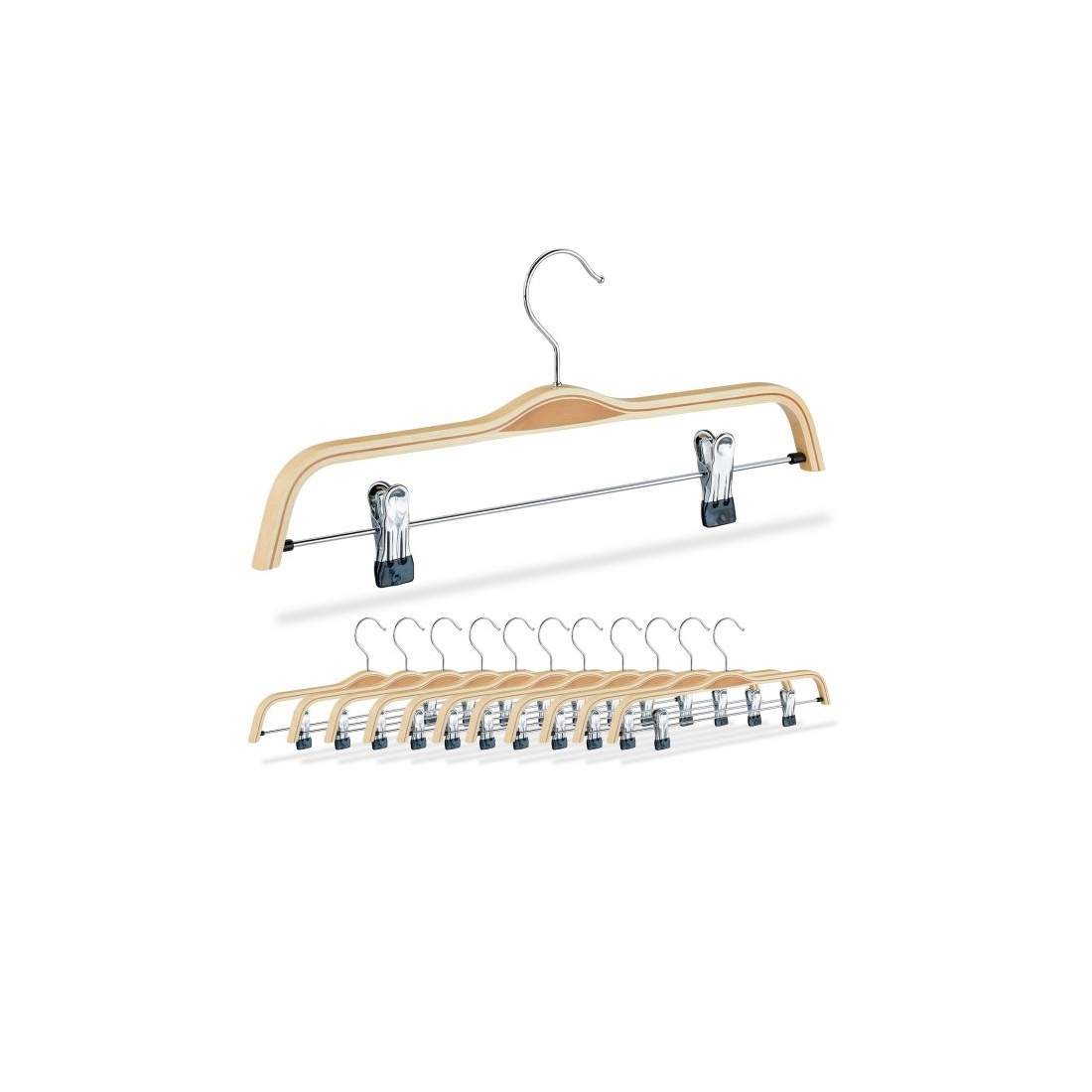Klädhängare för byxor & kjolar 12 st | Mode & Accessoarer - Kläder - Klänningar | Pryloteket