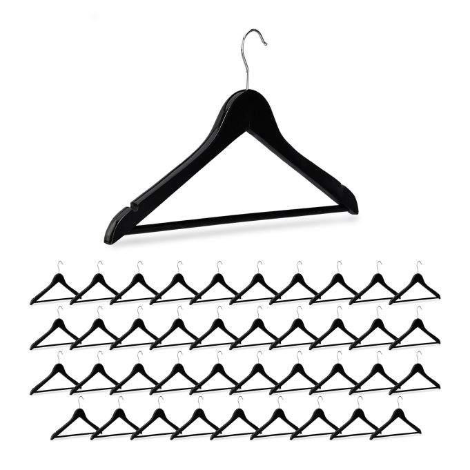 Trætøjsbøjler, 40-pak