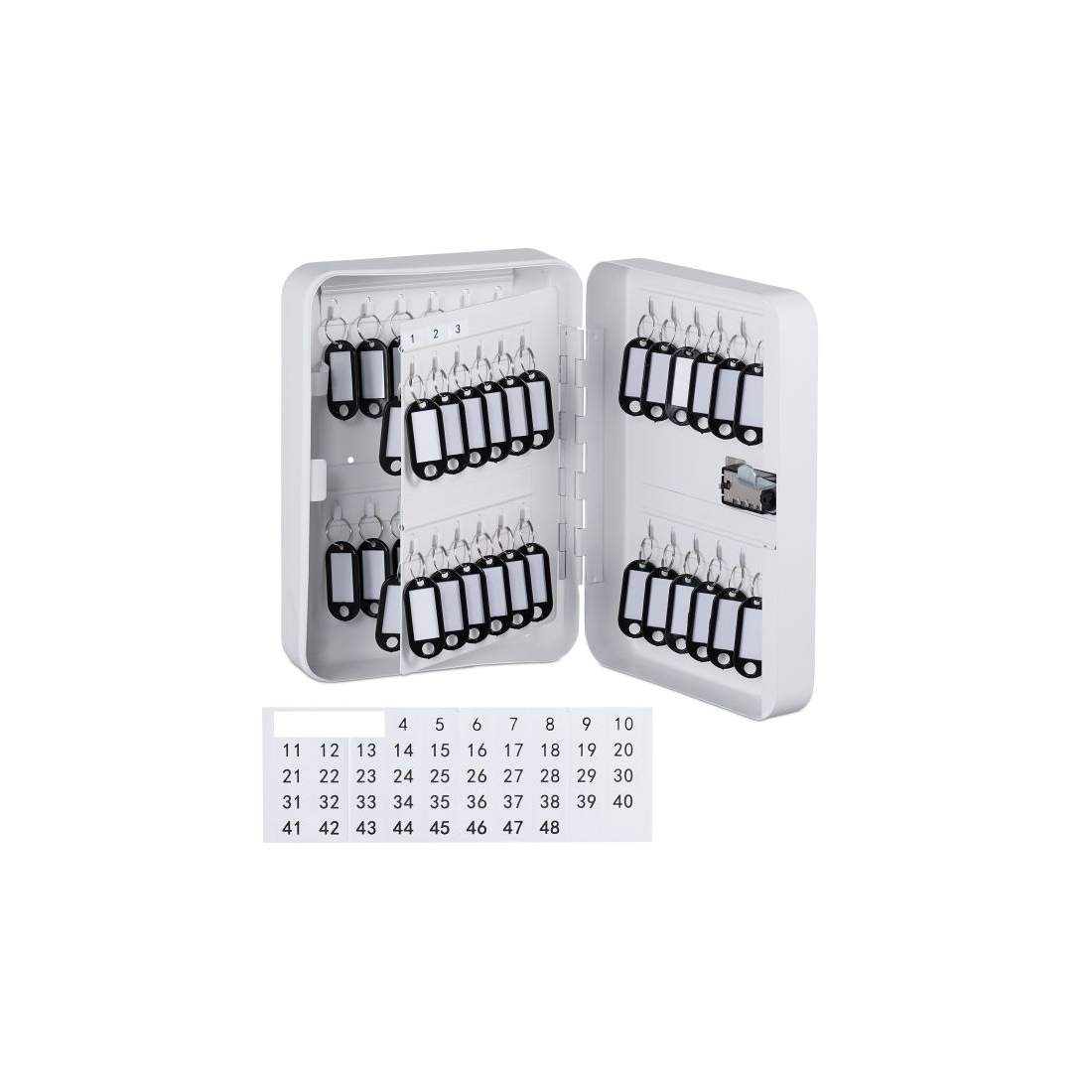 Nyckelskåp med kodlås