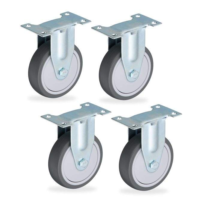 Fasta hjul, 4-pack | Hem & Hobby | Pryloteket