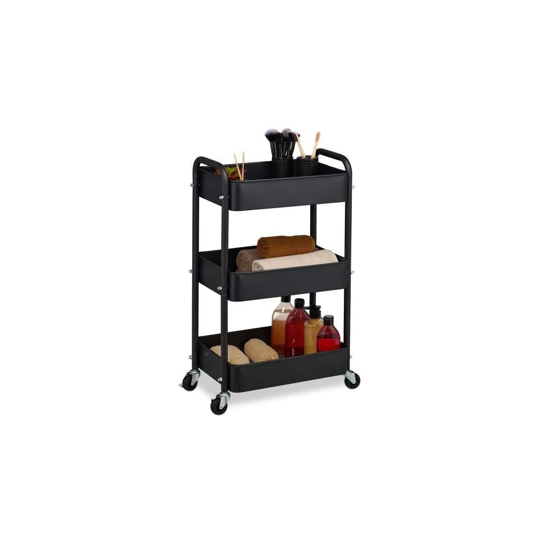 Vagn med 3 hyllor | Hem & Hobby - Hem & Hushåll - Kök - Servering | Pryloteket