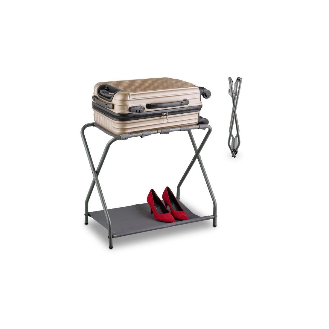 Fällbar klädhängare i metall | Hem & Hobby - Hem & Hushåll - Sovrum | Pryloteket