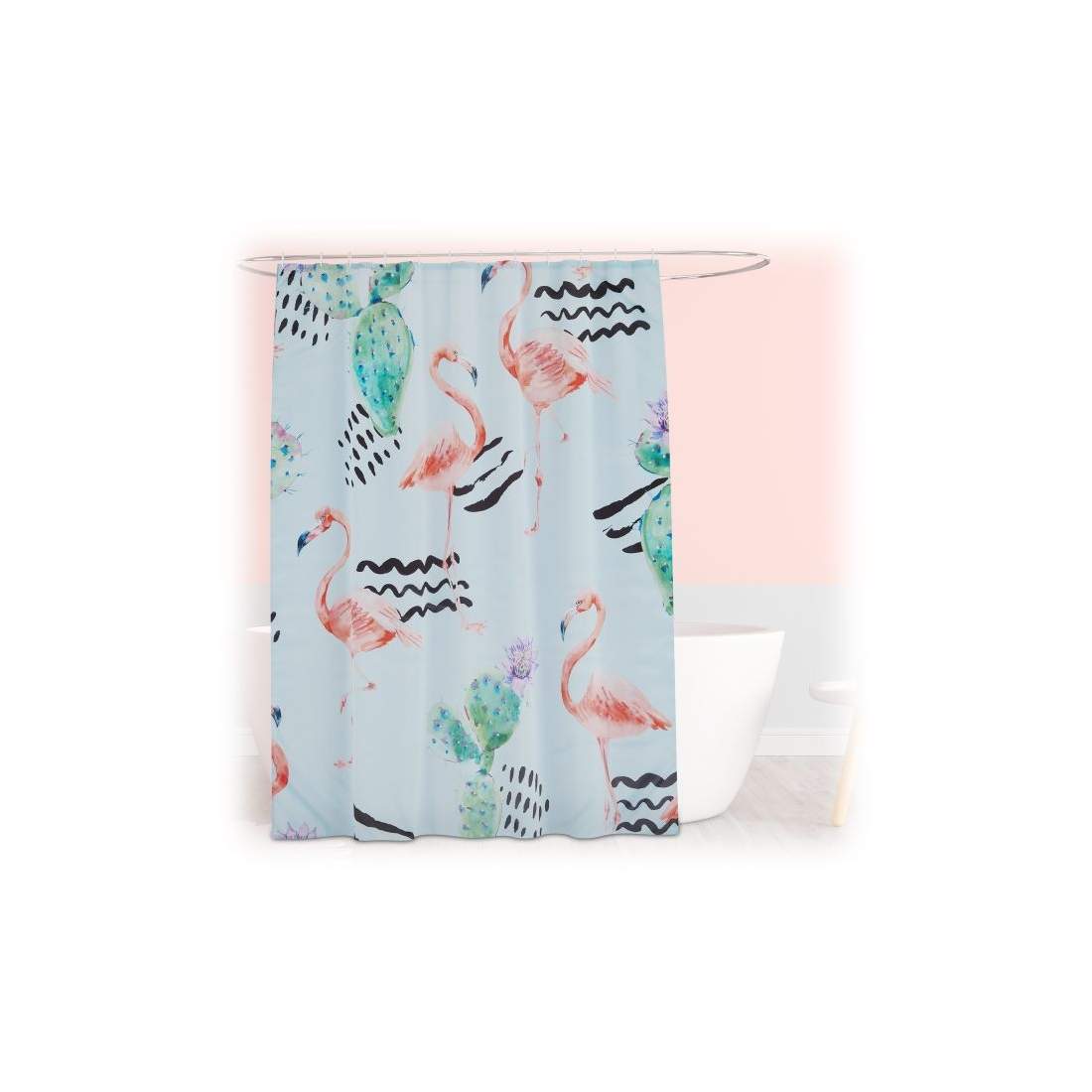 Duschdraperi 180x200 cm med motiv | Hem & Hobby - Hem & Hushåll - Badrum - Duschdraperi | Pryloteket