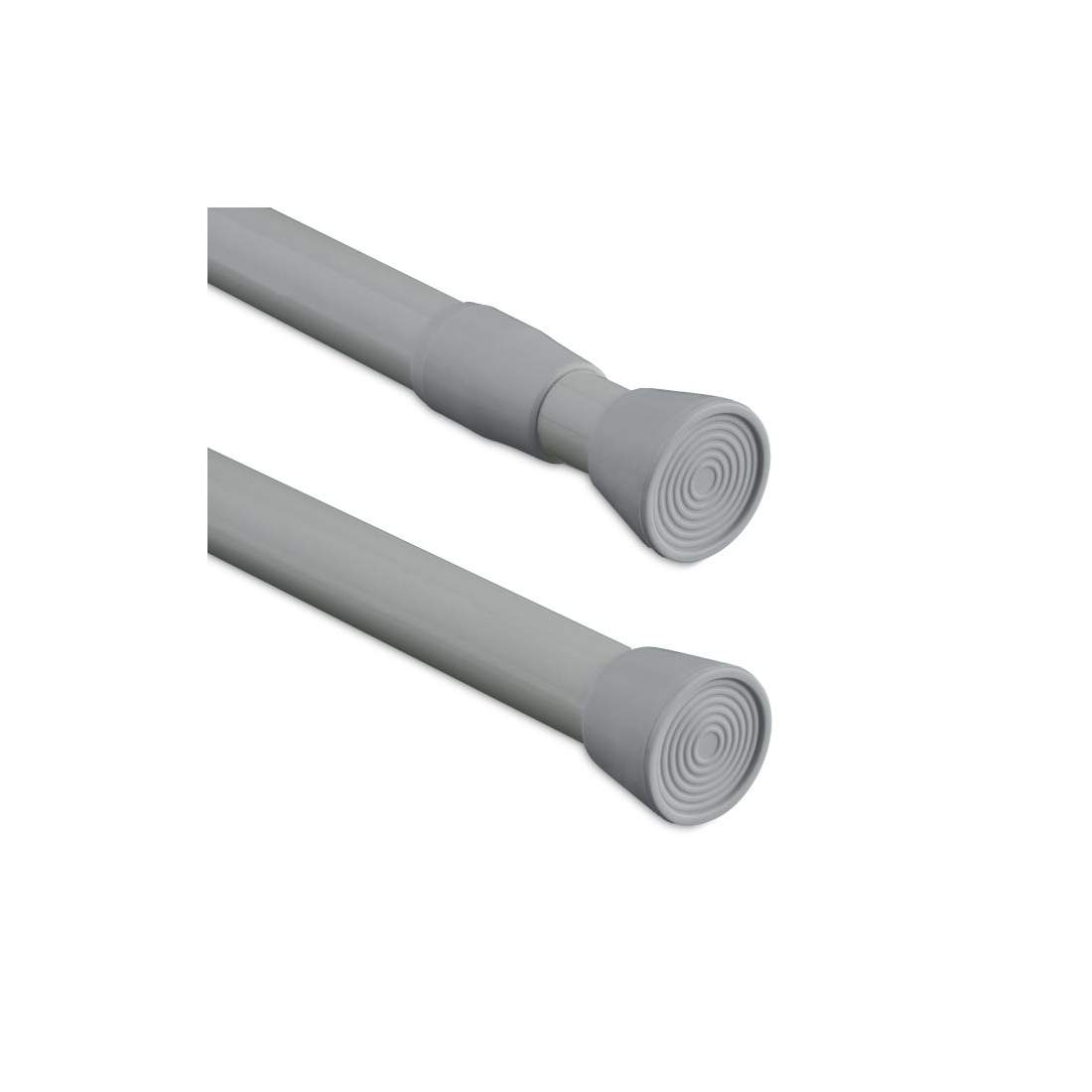 Teleskopstång i rostfritt stål, grå | Hem & Hobby - Hem & Hushåll - Badrum - Duschdraperi | Pryloteket