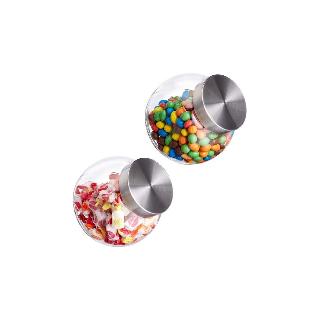 Godisbehållare 2-pack 1,5 liter | Hem & Hobby - Hem & Hushåll - Kök - Köksförvaring - Förvaringsburkar | Pryloteket