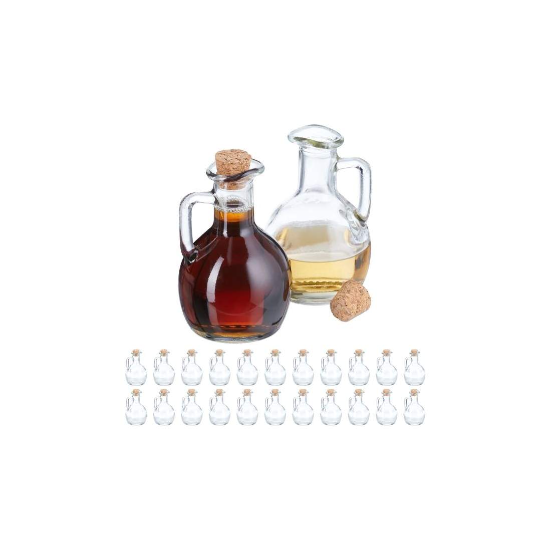 Flaskor för påfyllning 24-pack 150 ml | Hem & Hobby - Hem & Hushåll - Kök - Servering | Pryloteket