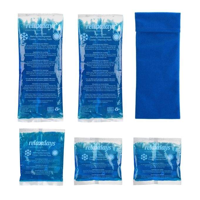 Køleplader 5-pak med ærme