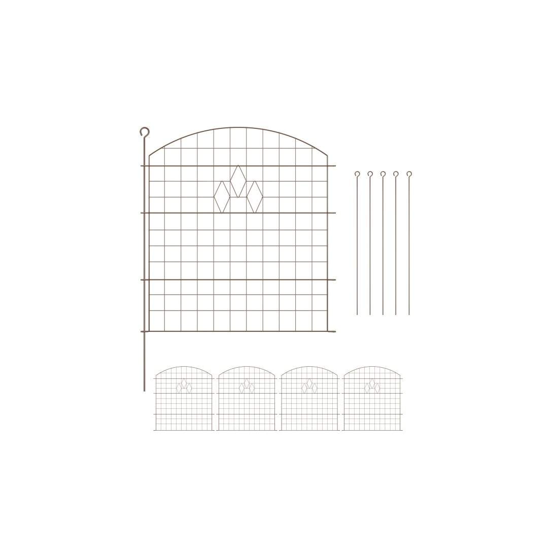 Dammstaket med 5 st stängsel | Hem & Hobby - Husdjur | Pryloteket