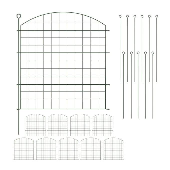 Dammstaket med toppbåge | Hem & Hobby | Pryloteket
