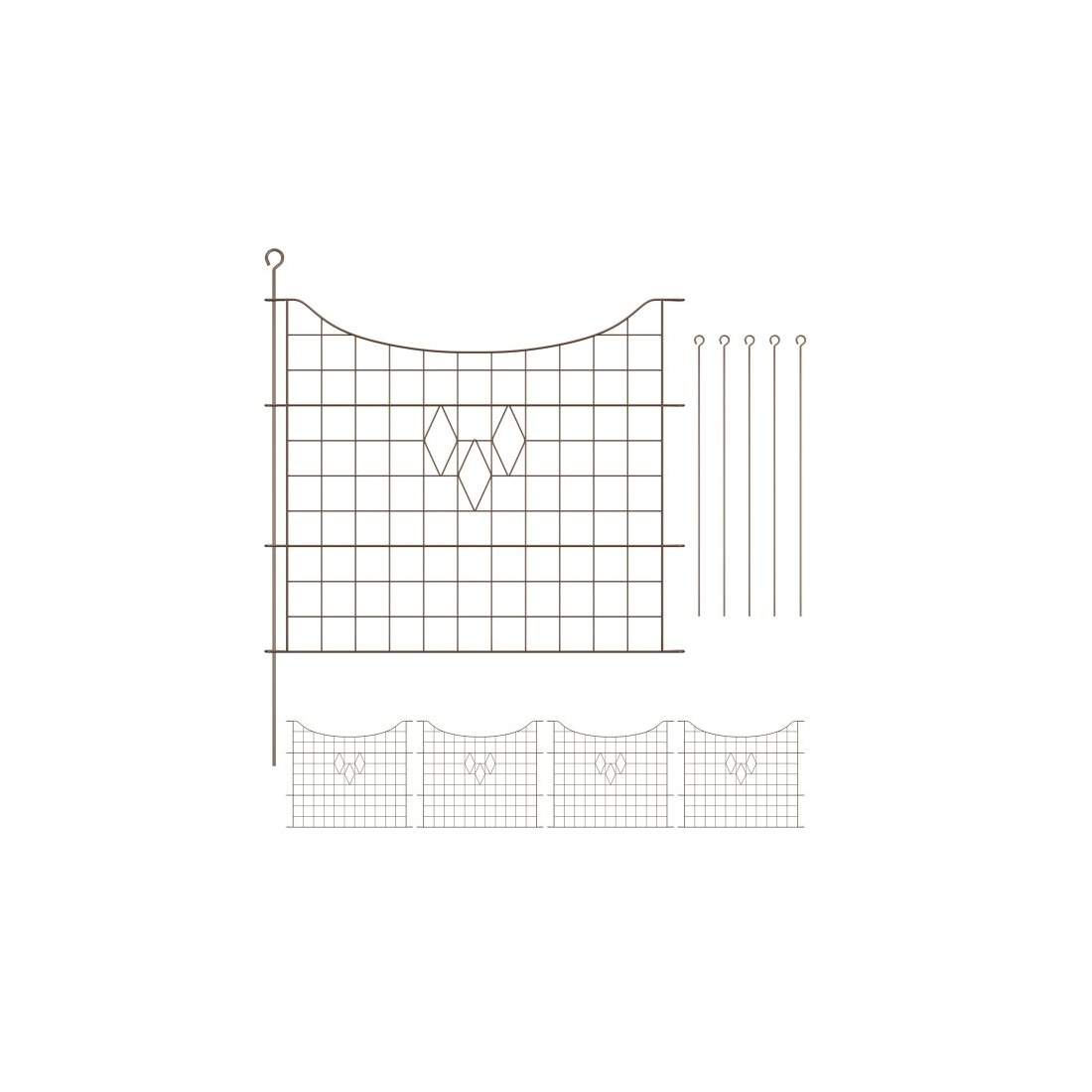 Dammstaket med 5 st stängsel | Hem & Hobby - Husdjur | Pryloteket