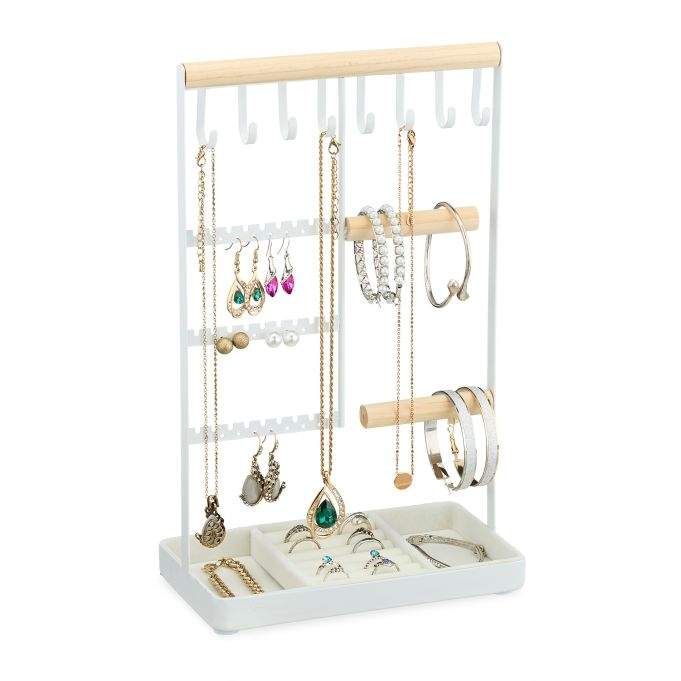 Smyckesställ med ringfack | Elektronik - Tillbehör Mobil & Surfplatta - Mobiltillbehör - Mobilkablar - Tillbehör | Pryloteket