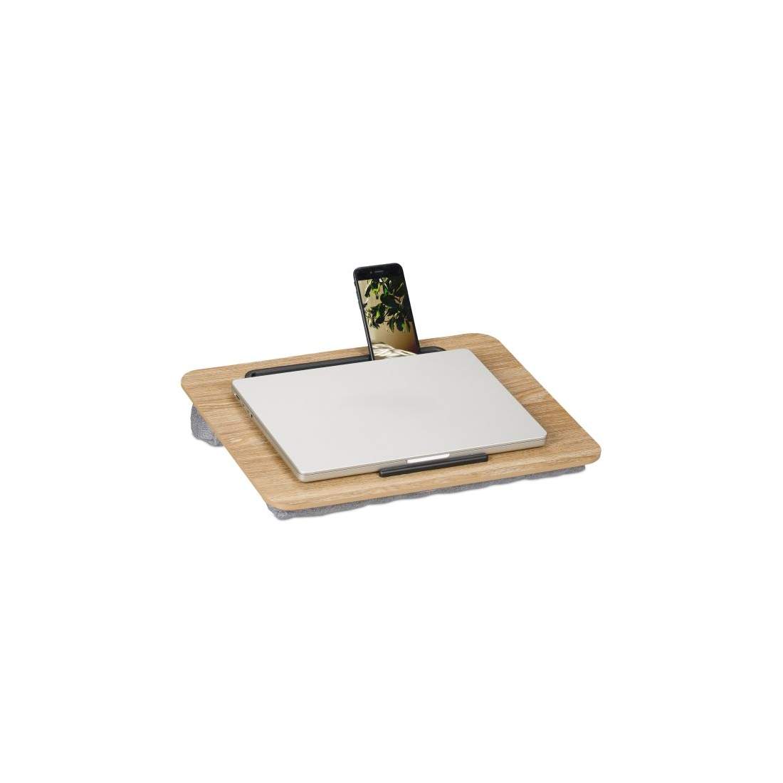 Kudde för laptop med mobiltelefonhållare | Elektronik - Tillbehör Mobil & Surfplatta - Mobiltillbehör - Mobilkablar - Tillbehör | Pryloteket