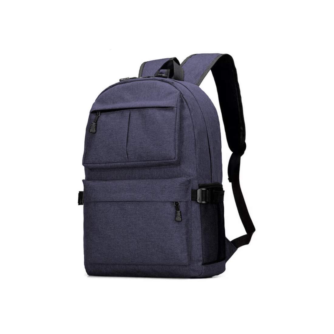 Slitstark Stor Ryggsäck med USB-port - Mörkblå | Mode & Accessoarer - Väskor & Plånböcker - Ryggsäckar & Väskor | Pryloteket