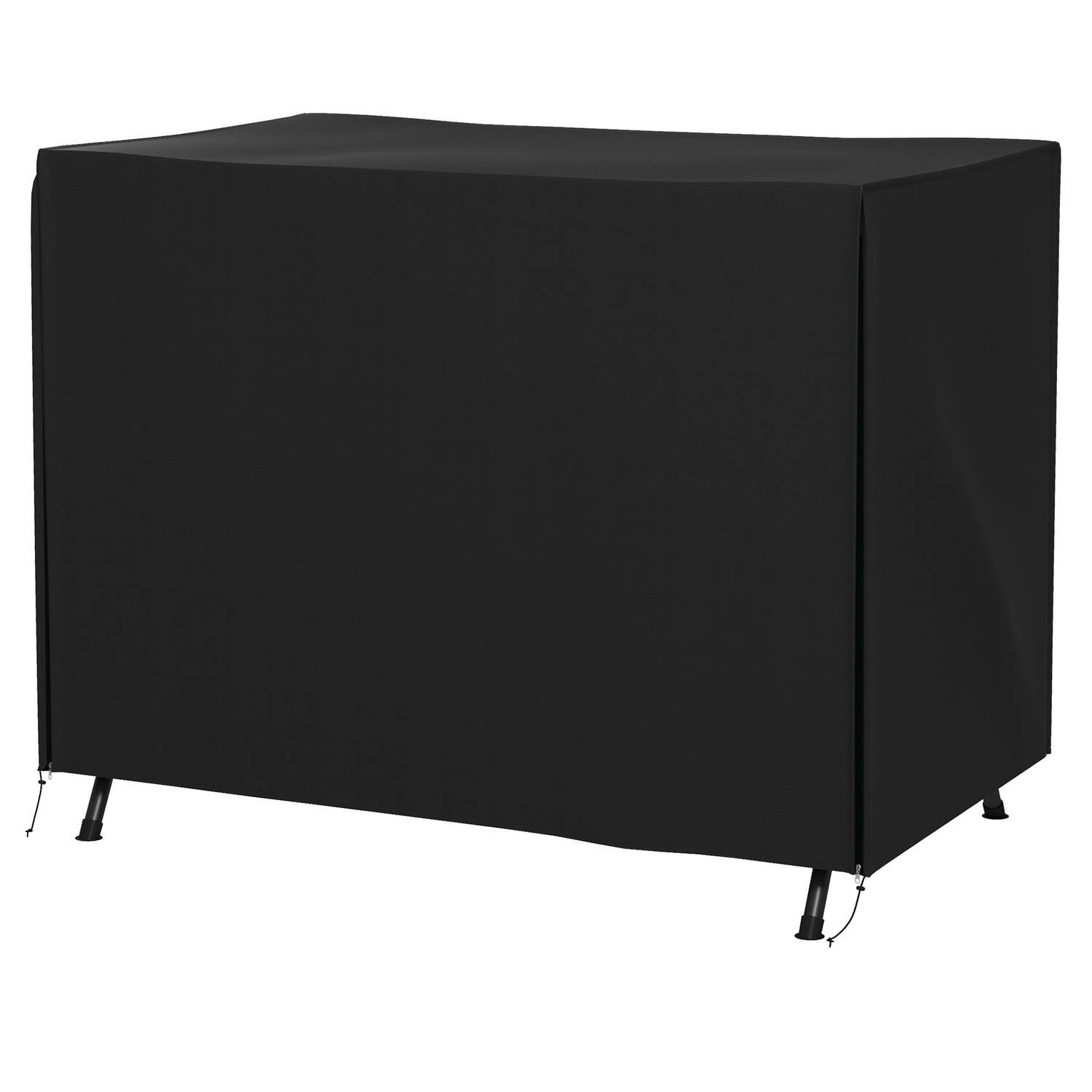 Hollywood Gyngebetræk 3-personers, vandafvisende vintertæt beskyttelsesbetræk til havegynge, UV-resistent presenning, betræk, ri