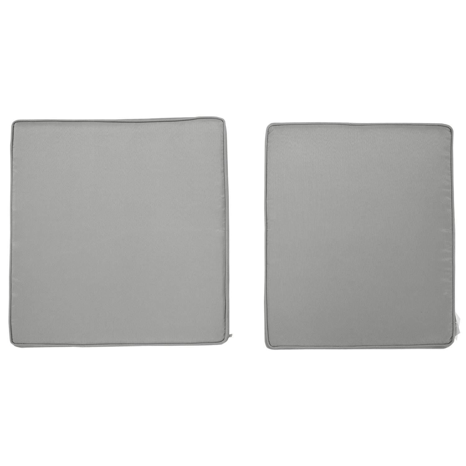 Set med 2 sittdynor, 56 x 52 cm stolsdynor med dragkedja, tygfodral, 7 cm tjock klädsel, tvättbara sittdynor för hem, trädgård, | Hem & Hobby - Hem & Hushåll - Kök - Servering | Pryloteket