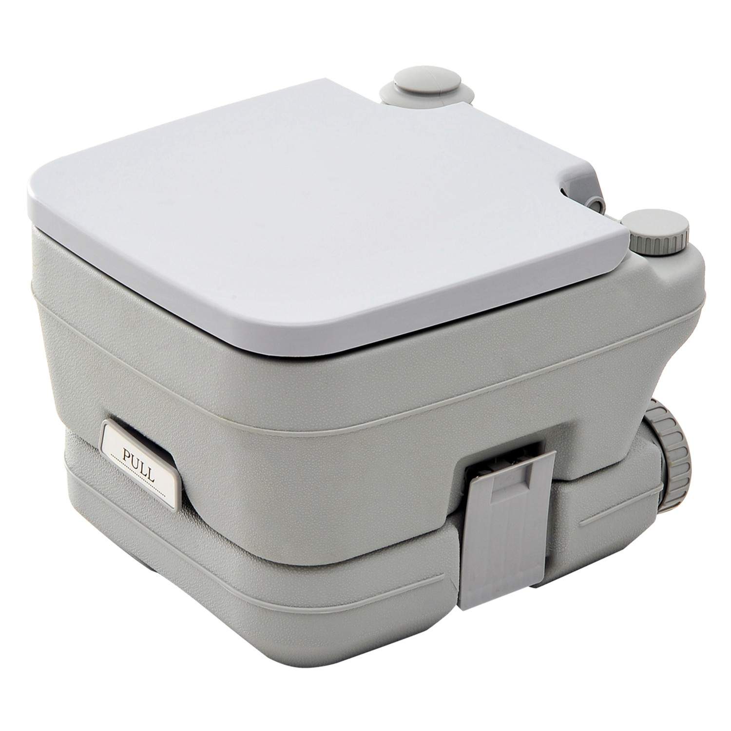 Campingtoilet, foldbart rejsetoilet, max. bæreevne op til 200 kg, 10L foldetoilet, tørseparationstoilet til camping, vandreture,