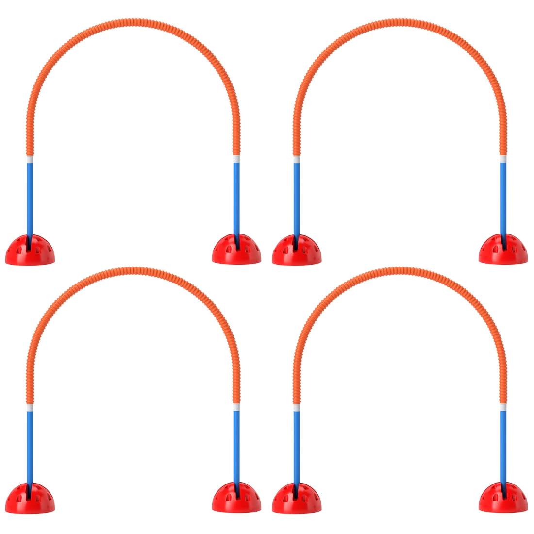 Agility Set Dogs 5-delad fyllbar agilityutrustning för hundträning häckset med justerbara agilitydörrar bärväska träningstillbeh | Sport & Fritid - Träning | Pryloteket