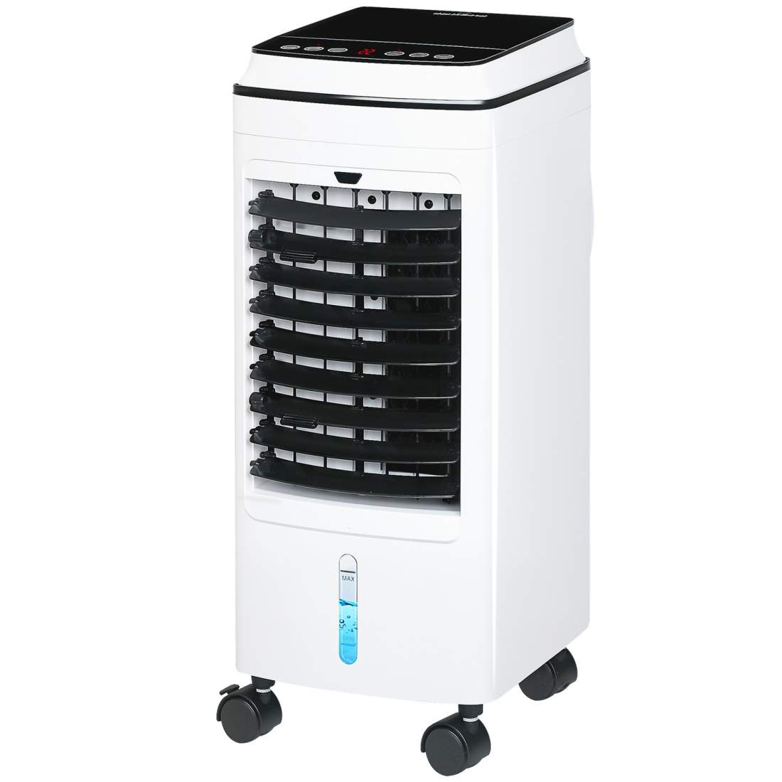 3 i 1 mobil luftkonditionering med luftfuktning vattenkylning 60° oscillerande 4L luftkonditionering med 8h timer, vilolägen, 75 | Hem & Hobby - Hem & Hushåll - Inomhusklimat - Luftfuktare | Pryloteket