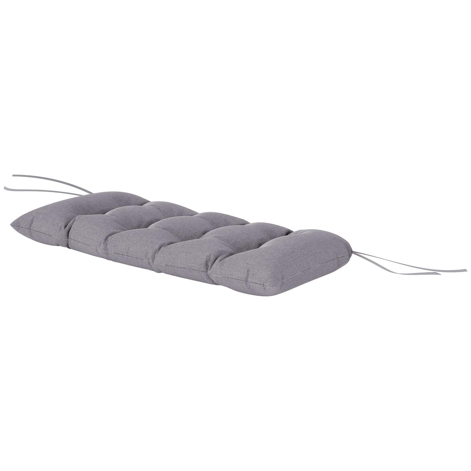 Bænkhynde 105 x 46 x 12,5 cm bænkhynde med stropper, udendørs sædehynde, vandafvisende stolehynde UPF50+, sædehynde, sædehynde,