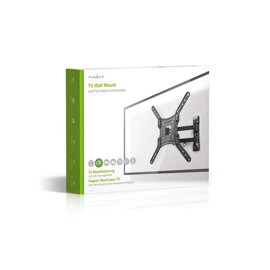 TV Väggfäste - Fullt Justerbart 23 - 55"" 30 kg TVWM1530BK | Elektronik - Ljud & Bild - TV-Tillbehör - TV-Fästen | Pryloteket