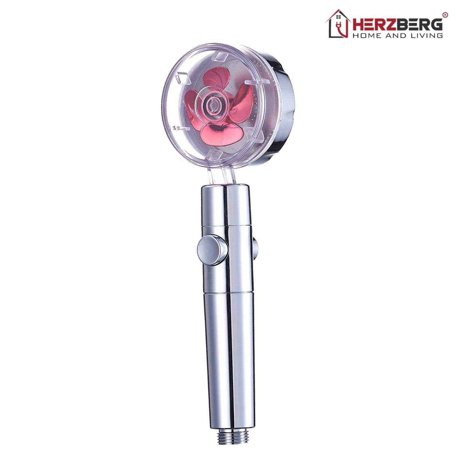 Herzberg Turbolader Brusehoved Pink