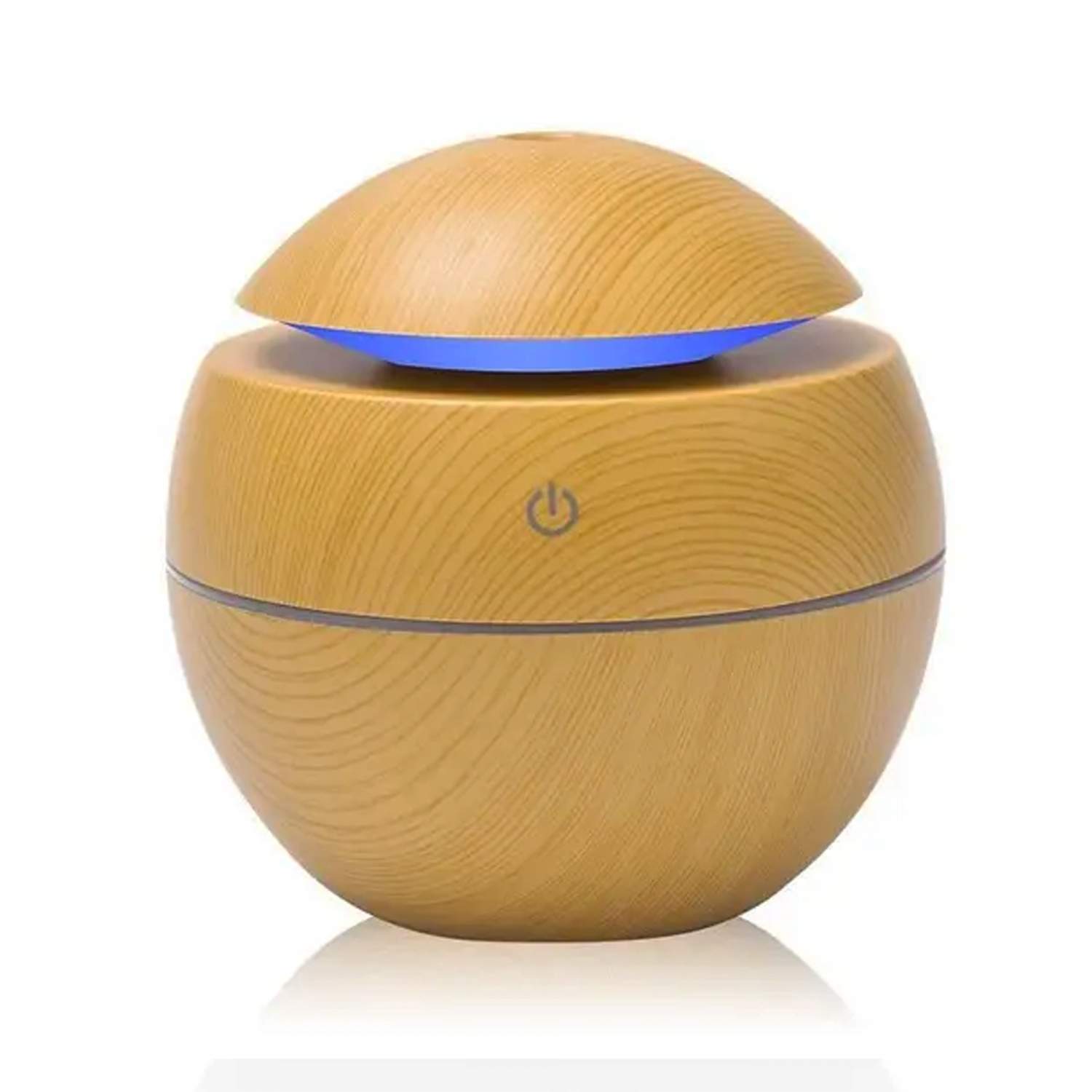 Herzberg Luftfugter Aroma Olie Diffuser Lyst træ