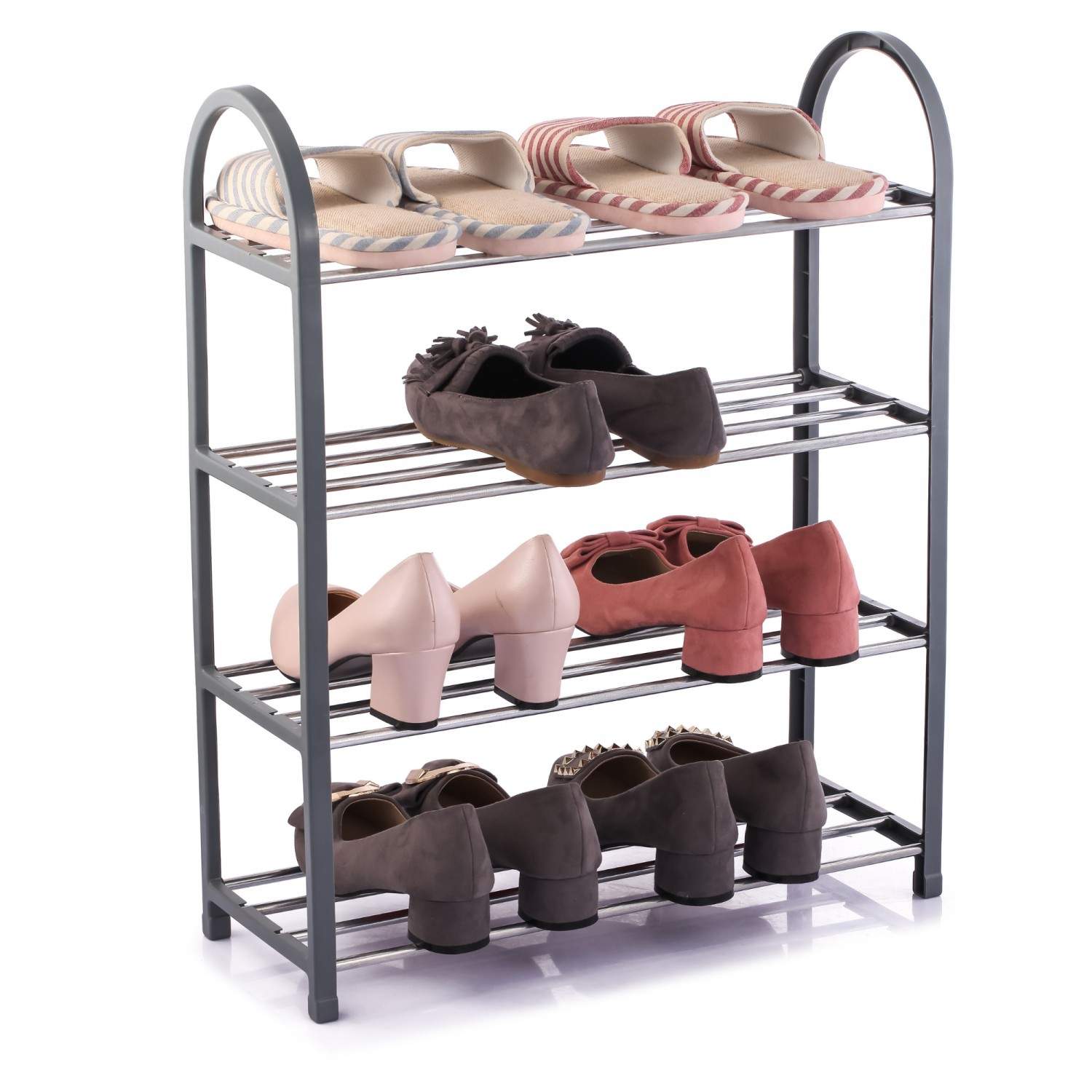 Herzberg HG-04500: 4-tiers skostativ