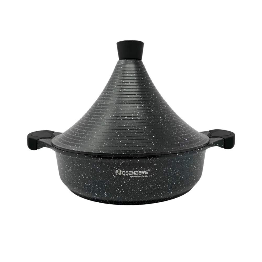 Rosenberg RB-TJ28M2: Marmorbelagt tajine - 28cm