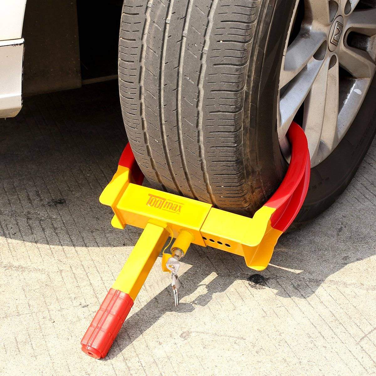 Hjul klo anti-tyveri enhed startspærre parkering klo dæk klo bil trailer