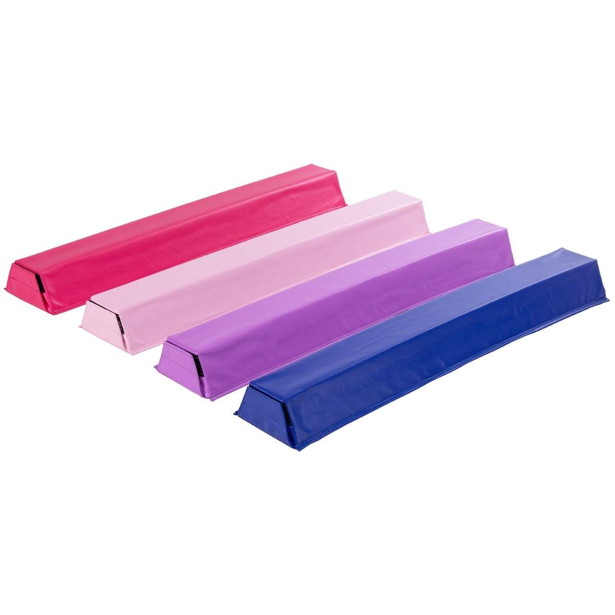 117cm Voimistelu Balance Beam Harjoitus Voimistelupalkki Kestävä Fitness PU Purppura
