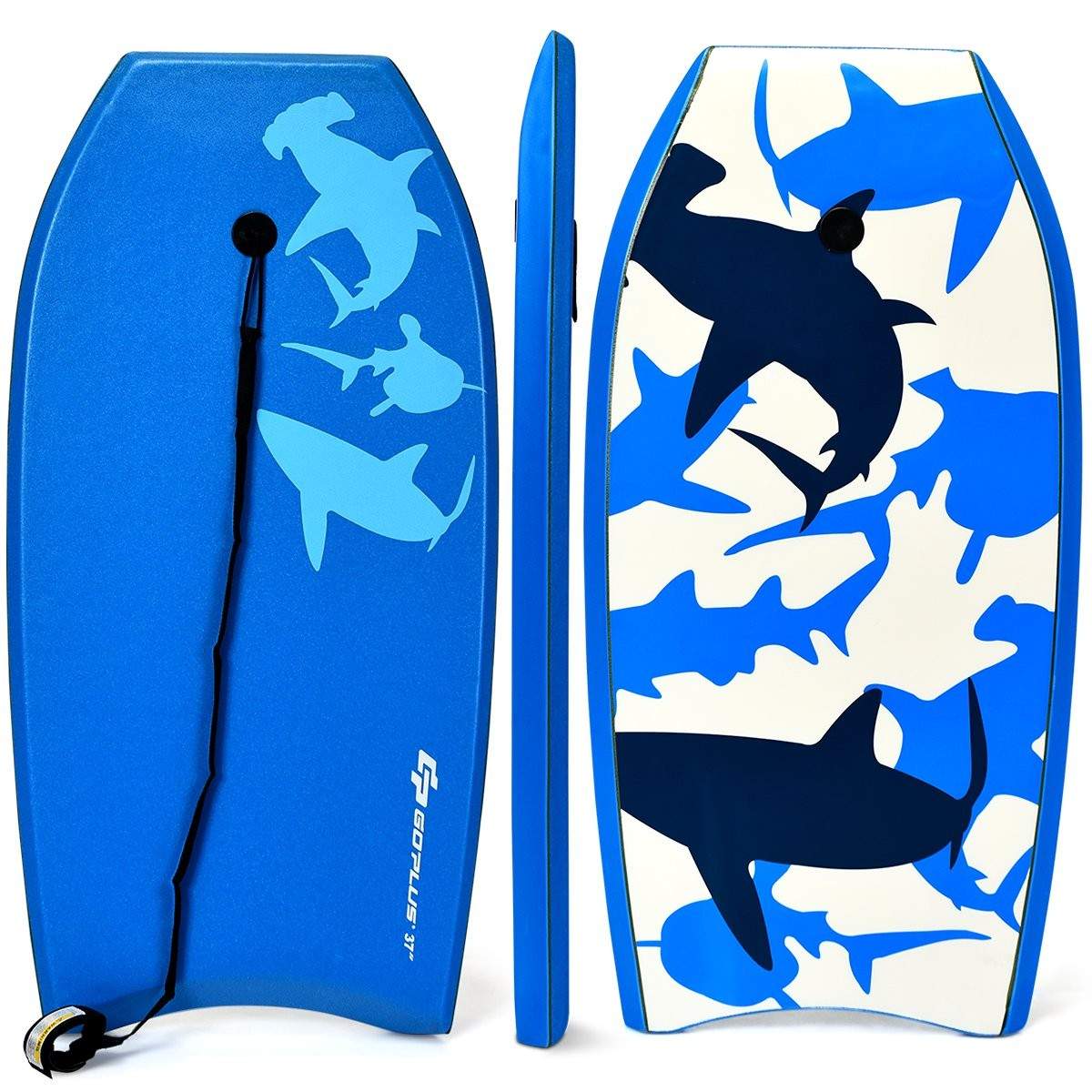 Sup Board Børne Bodyboard Surfboard Surfboard Blå 104 x 52 x 6 cm