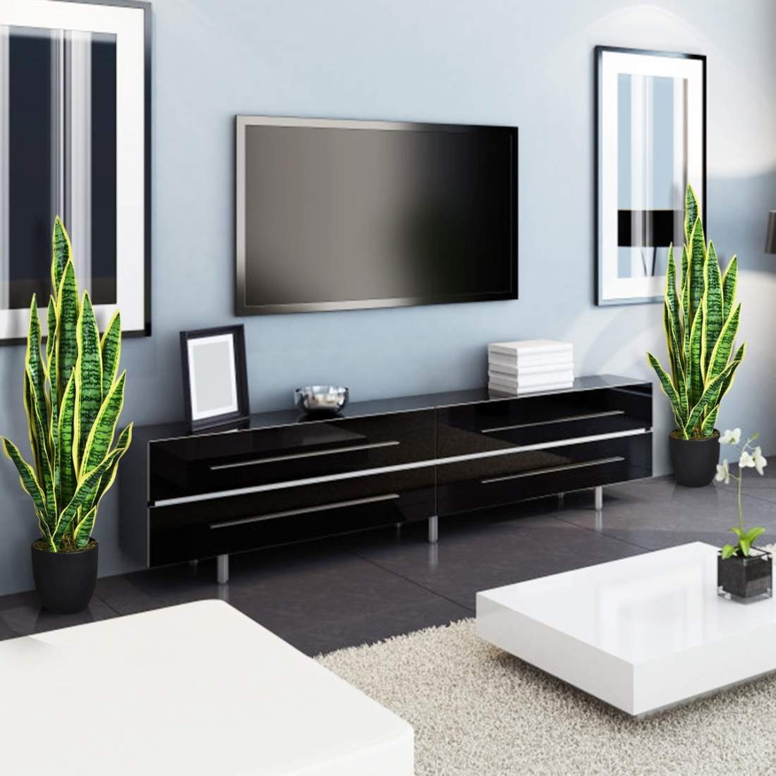 Konstgjord ormväxt med robust kruka Konstgjord konstgjord växt av konstgjord agave för hem och kontor 90 cm gul | Hem & Hobby - Hem & Hushåll - Sovrum | Pryloteket