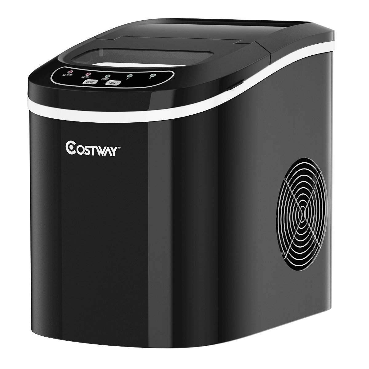 isterningemaskine ismaskine inklusive isterningeske sort 25 x 36 x 33 cm