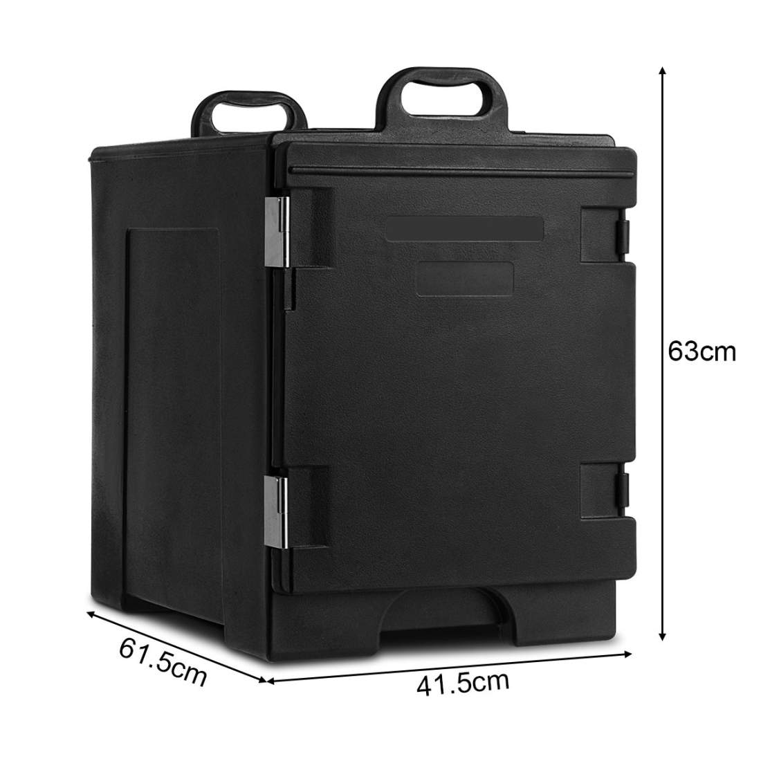 77L isolerad låda 5 pannor mathållare kyllåda matvärmningsbehållare mathållare 61,5 x 41,5 x 63 cm svart | Hem & Hobby - Hem & Hushåll - Bygg | Pryloteket